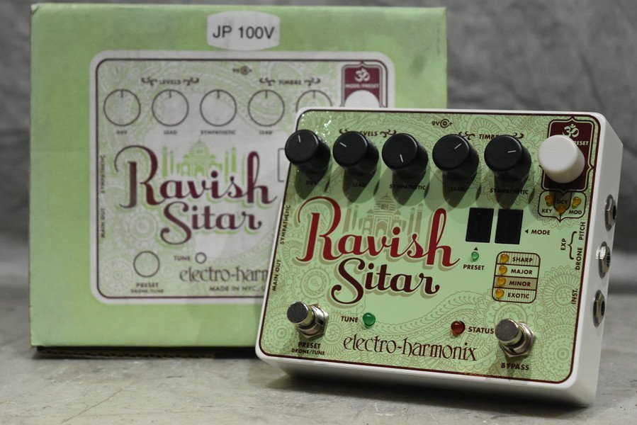 Electro-Harmonix(エレクトロ・ハーモニックス)Ravish Sitar ギター
