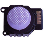 送料無料 PSP2000対応 アナログスティック ユニット キャップ ボタン パープル Purple 紫色 互換品