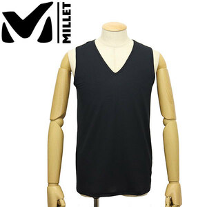 MILLET (ミレー) MIV01886 DRYNAMIC THROUGH V NS M ドライナミック スルー V ノースリーブ MI029 0247BLACK-NOIR S