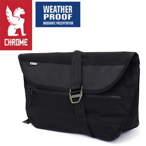 CHROME ( chrome ) BG332 SIMPLE MESSENGER BAG MD simple messenger bag BLACK CH297