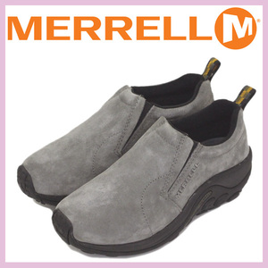 MERRELL (メレル) J60806 ウィメンズ JUNGLE MOC ジャングルモック アウトドア レザーシューズ PEWTER MRL007-約24.5cm