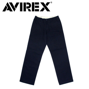 AVIREX (アヴィレックス) KHAKI TROUSERS カーキトラウザース パンツ 87-NAVY-M