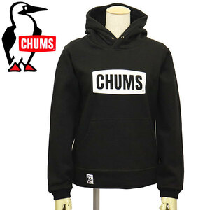 CHUMS (チャムス) CH10-1302 CHUMS Logo Pullover Parka レディース チャムスロゴプルオーバーパーカー CMS079 K055JetBlackxWhite M