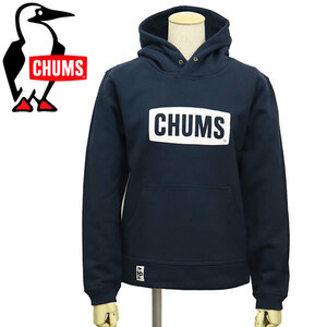 CHUMS (チャムス) CH10-1302 CHUMS Logo Pullover Parka レディース チャムスロゴプルオーバーパーカー CMS079 N082NavyxWhite L