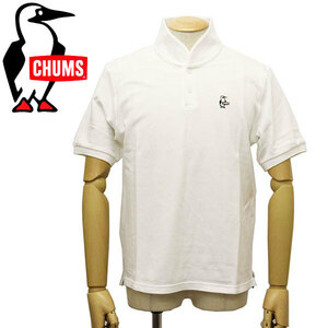 CHUMS (チャムス) CH02-1158 Booby Shawl Polo Shirt ブービーショールポロシャツ CMS102 W001White XL