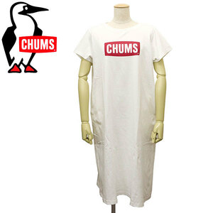 CHUMS (チャムス) CH18-1212 Logo Dress レディース ロゴドレス CMS097 W014WhitexRed M