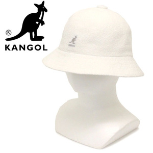 KANGOL (カンゴール) 195-169015 Bermuda Casual バミューダ カジュアル ハット 06WHITE KGL011 L