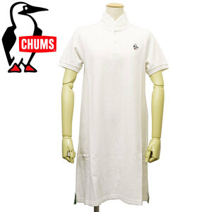 CHUMS (チャムス) CH18-1171 Booby Shawl Polo Dress レディース ブービーショールポロドレス ワンピース CMS106 W001White M