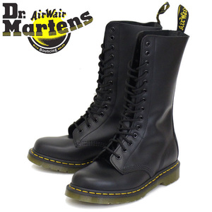 Dr.Martens (ドクターマーチン) 1914Z DMS 14ホールブーツ BLACK SMOOTH UK4-約23.0cm