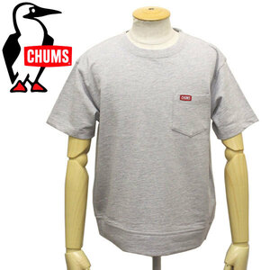 CHUMS (チャムス) CH00-1260 Keystone SS Pocket Crew Top キーストーンショートスリーブポケットクルートップ CMS059 G005H.Gray M