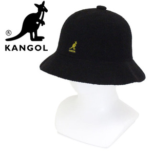 KANGOL ( Kangol ) 195-169015 Bermuda Casualba Mu da casual шляпа 37BLACK/GOLD KGL011 L