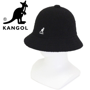 KANGOL (カンゴール) SMU Boiled Wool Casual カジュアル ハット 全2色 KGL001 BLACK M