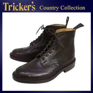 Tricker's トリッカーズ 2508M COUNTRY BROGUE(カントリーブローグ) ダイナイトソール エスプレッソバーニッシュ TK023-US7(約25cm)