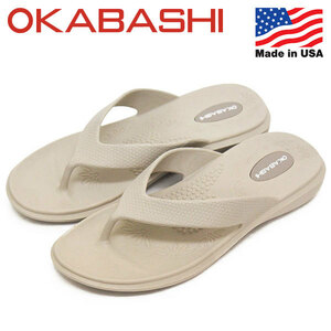 OKABASHI (オカバシ) O-60001 WOMENS MAUI ウィメンズ マウイ サンダル レディース OKB005 110DOVE S-約22.0cm-23.0cm