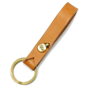 VASSER(バッサー)Hat Boy Leather Key Chain Orange(ハットボーイレザーキーチェーンオレンジ)