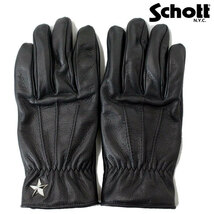 SCHOTT(ショット)ONESTARGLOVEBLACK