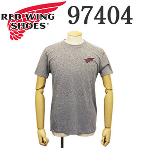 REDWING (レッドウィング) 97404 LOGO T-SHIRT 半袖 ロゴTシャツ GRAY S