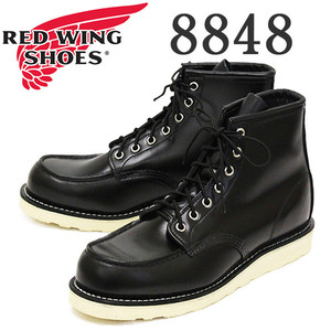 REDWING (レッドウィング) 8848 6inch Classic Moc 6インチモックトゥブーツ ブラックシャパラル US5D-約23cm