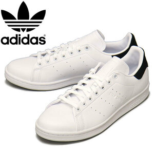 adidas (アディダス) GX4429 STAN SMITH スタンスミス スニーカー フットウェアホワイトxコアブラックxフットウェアホワイト AD177 24.0cm