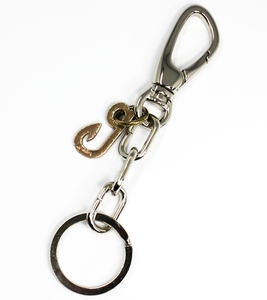 gancho( gun cho) KEY CHAIN key chain 022 silver 