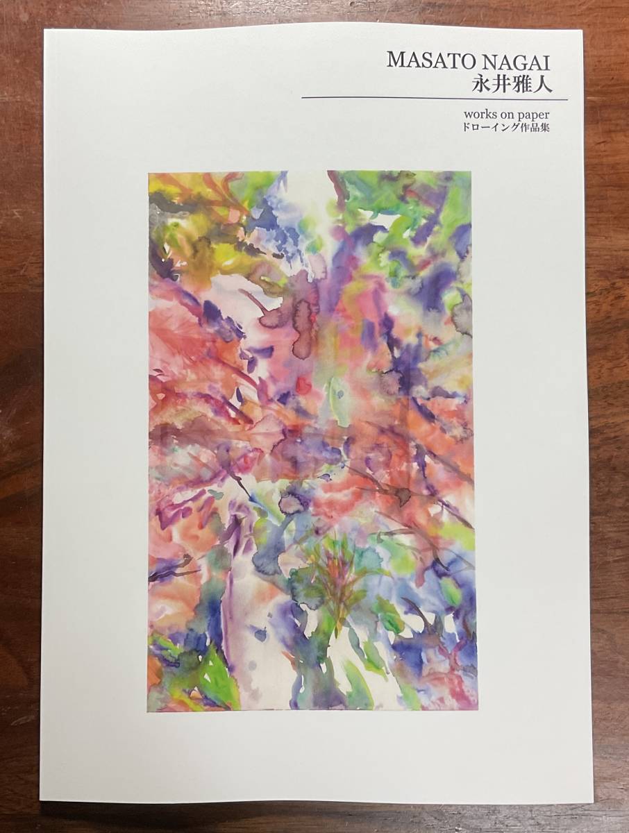 Masato Nagai Drawing Works Collection MasatoNAGAI Drawingworks Watercolor Pastel Washi Acrylic ZINE National Taiwan Museum of Fine Arts Opposition to the Demolition of Meguro Art Museum, Painting, Art Book, Collection, Catalog