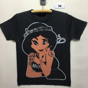  новый товар темный плохой Princess Aladdin жасмин футболка M труба 4018paroti интересный футболка 