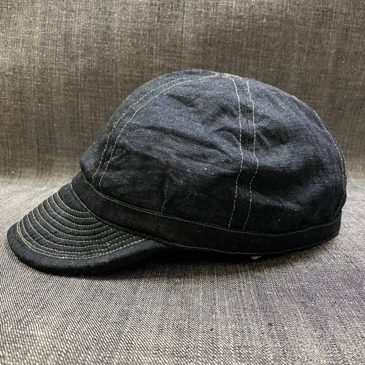爆買い! vintage used キャスケット ベロア 黒 comunidadaledar.org