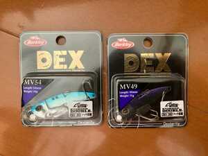 berkley dex メタルバイブレーション mv49 mv54 バークレイ 新品 未使用 ブラックバス シーバス