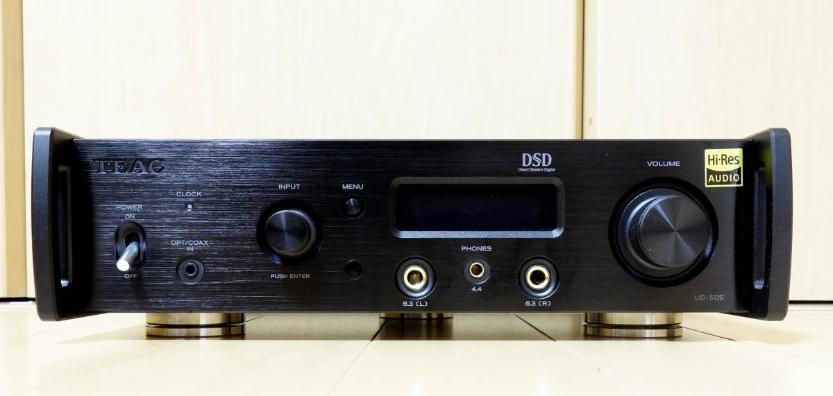 TEAC ティアック UD-505-X/S（シルバー） USB DAC/ヘッドホンアンプ