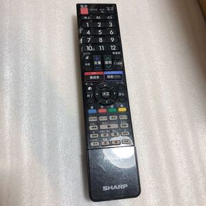 SHARP/シャープ GB162SA テレビ リモコン