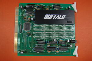 PC98 Cバス用 メモリボード BUFFALO HC-2000 明細不明 動作未確認 現状渡し ジャンク扱いにて　P-166 8408 