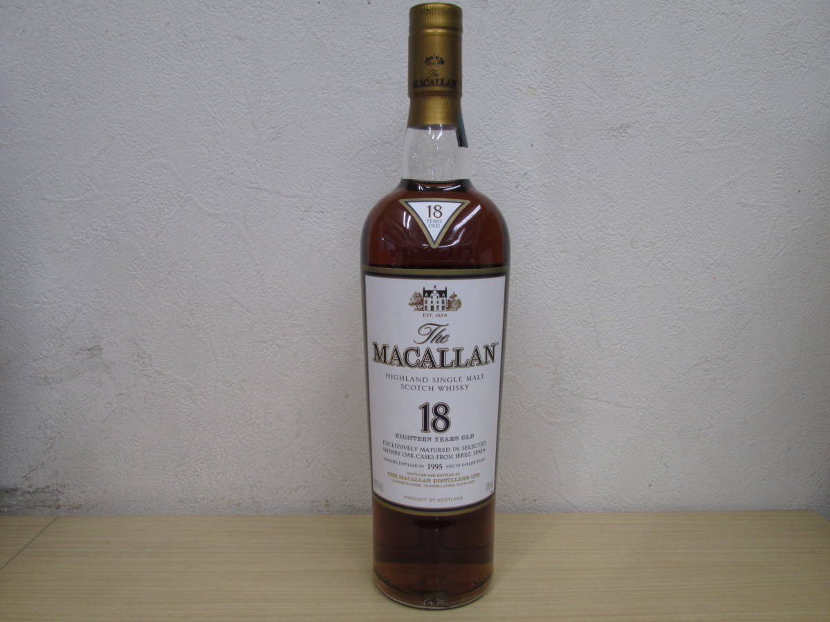マッカラン18年の値段と価格推移は?|319件の売買情報を集計した ...
