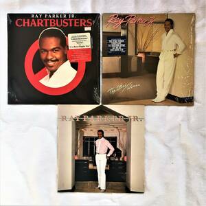 【激レア！】当時物 1982 レイ・パーカーJr. 来日コンサート パンフレット＆『CHARTBUSTERS』 『The Other Woman』US版　LPレコード