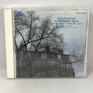 CD ショスタコーヴィチ：交響曲第5番 アンチェル＝チェコ・フィル 日本コロムビア