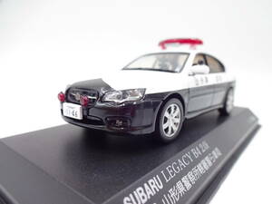 1026-22　1/43　スバル　レガシィ　B4 2.0i　パトロールカー2002　山形県警所轄署警ら車両　RAI'S