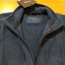 Simms Rivershed Quarter Zip Dark Moon リバーシェッド　クォータージップ　フリース　米国S　日本M　シムス_画像5