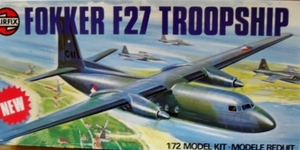 ○AIRFIXエアフィックス ／ フォッカー F27 トゥループシップ (1/72) 