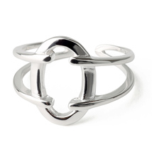 シルバー925 楕円形 サークル 個性的 指輪925 シルバー 銀色 フリーサイズ 金属アレルギー_画像10