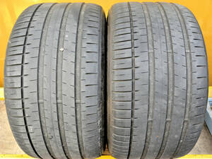 中古 ファルケン アゼニス FK510 295/35R19 2本 送料無料！