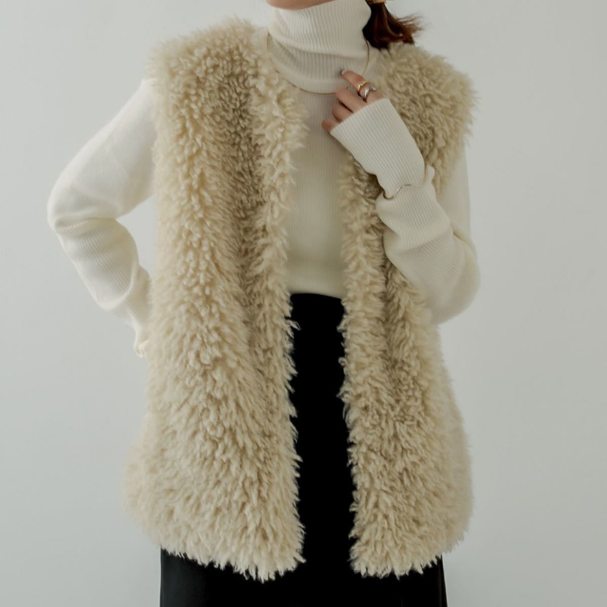 BTS着用 希少 no. フェイク ファー ベスト 美品 www.sanagustin.ac.id