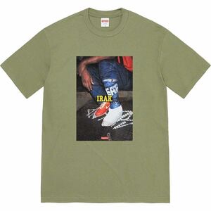 【新品未使用】 22AW 23 新作 新品 SUPREME シュプリーム IRAK CAST TEE Tシャツ カットソー 半袖 OLIVE オリーブ色 即決早い者勝ち