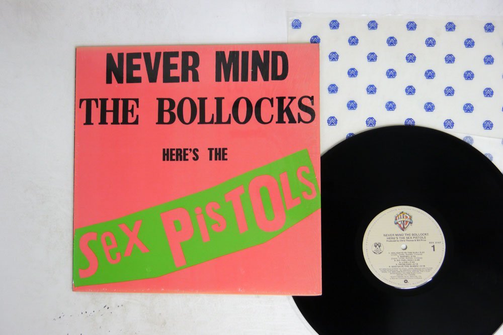正規品販売! SEX PISTOLS セックス・ピストルズ NEVER MIND レコード 洋楽