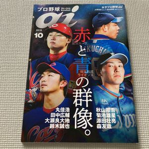 プロ野球ai カープ　ライオンズ　広島　埼玉　鈴木誠也　秋山翔吾　西武　菊池雄星　　田中広輔　大瀬良　赤と青の群像　雑誌