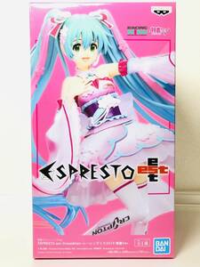 【 未開封 】初音ミク レーシングVer. ESPRESTO est -Dress&Hair- レーシングミク2019 晴着Ver. フィギュア バンプレスト