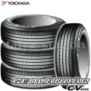 [在庫あり即納可]送料無料◆新品 ヨコハマ ジオランダー GEOLANDAR CV G058 215/65R16 98H 4本セット