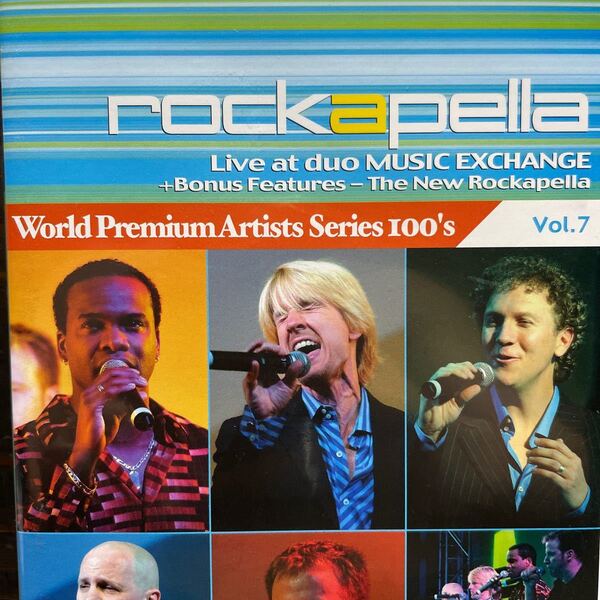 World Premium Artists Series 100s Vol.007 ロッカペラ Rockapella CD+DVD