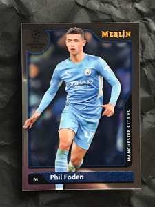 フィル・フォーデン 　Phil Foden　 MERLIN UEFA 2022 topps トレーディングカード