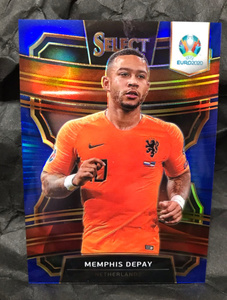 225限定 メンフィス・デパイ Memphis Depay オランダ代表　2020 PANINI パニーニ SELECT SOCCERトレーディングカード