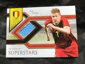 43枚限定/ジャージ ケヴィン・デ・ブライネ Kevin De Bruyne 2021 futera Superstars ベルギー代表 トレーディングカード