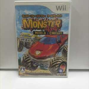 送料 無料 任天堂 Wii ソフト モンスター 4×4 ワールド サーキット Nintendo ニンテンドー フォー バイ フォー ワールド 車 レース